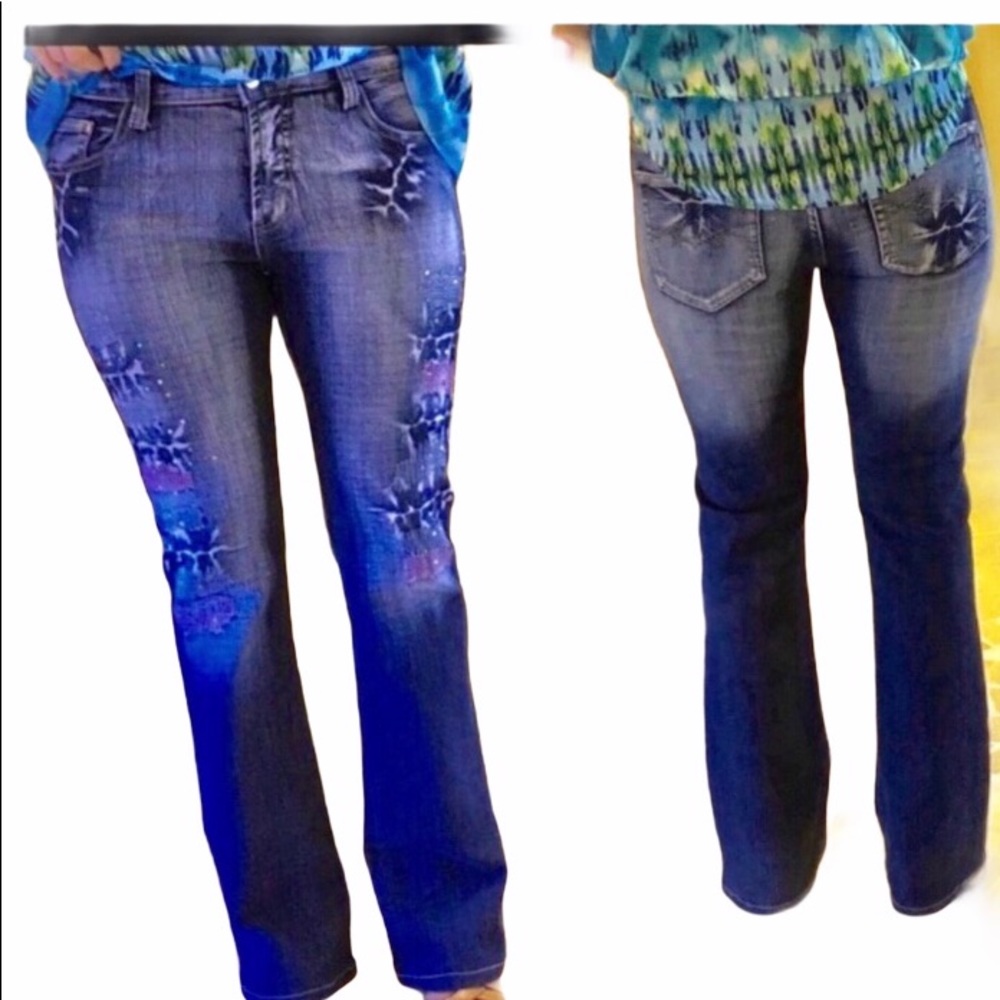Vintage Silver KiZZ Jeans